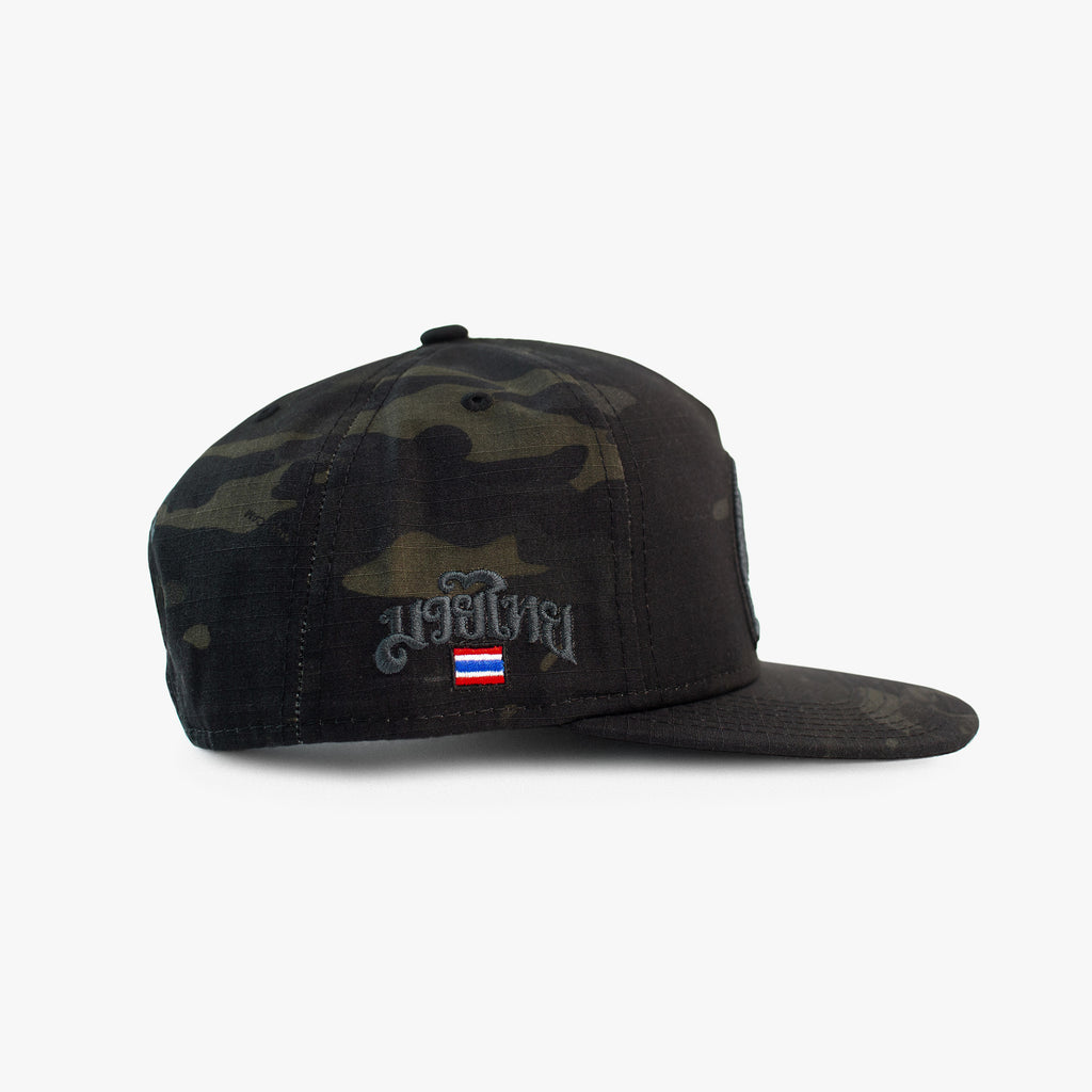 MAXIMUS SNAPBACK BLACK MULTICAM