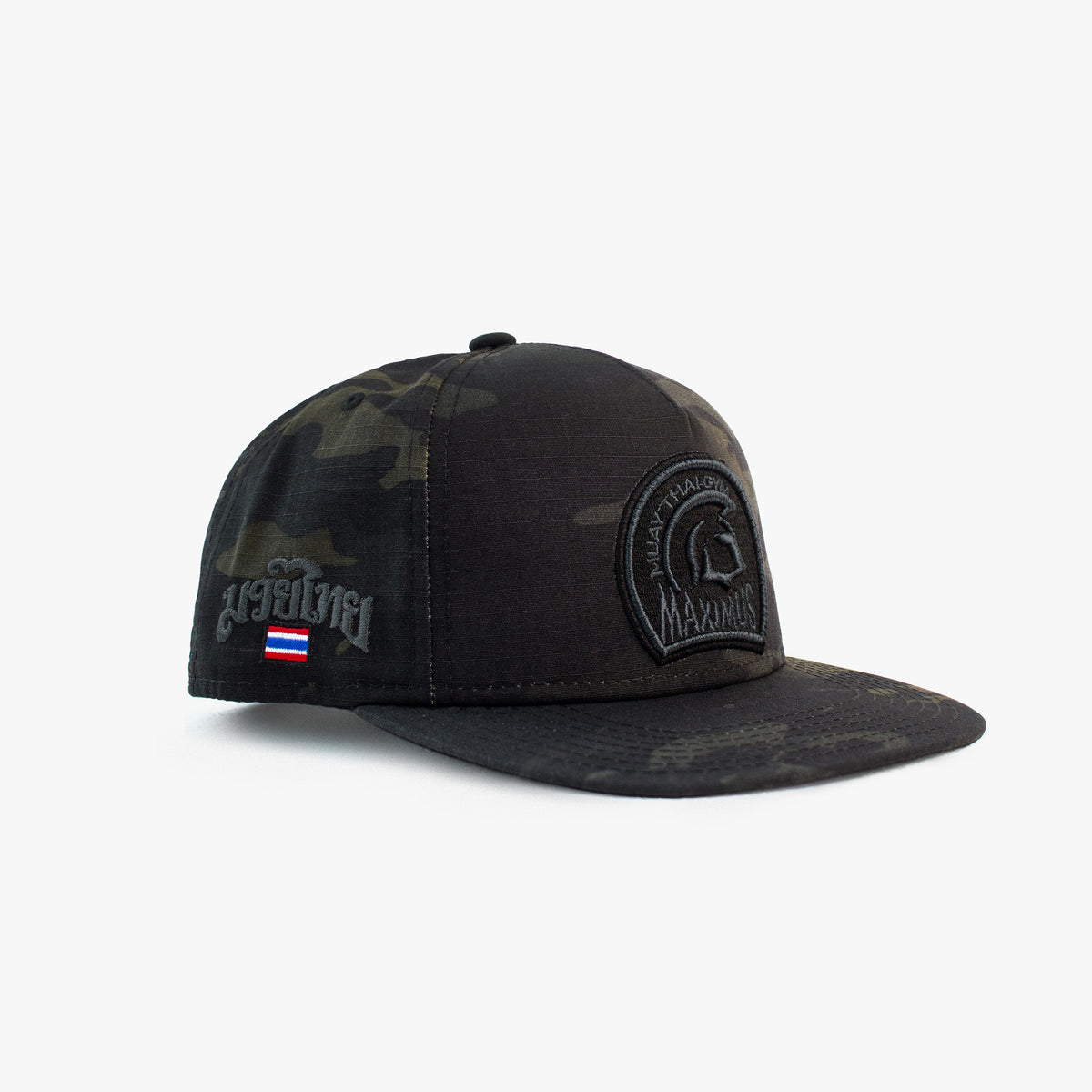 MAXIMUS SNAPBACK BLACK MULTICAM